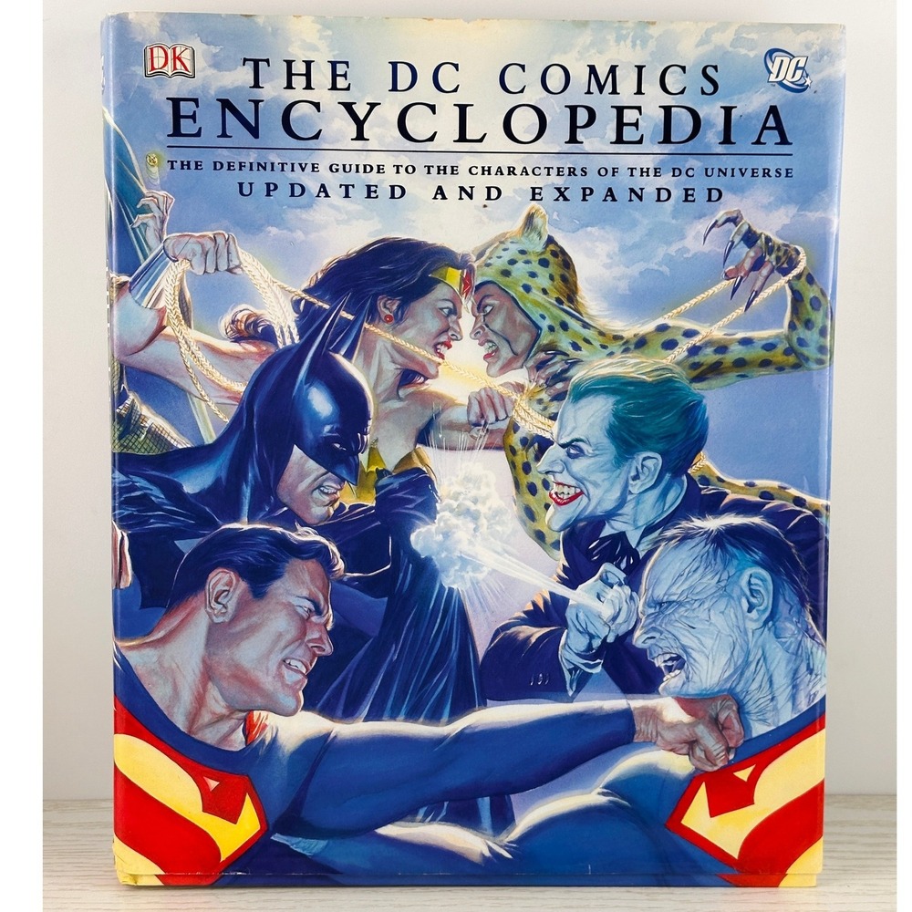 DK The DC Comics Encyclopedia Updated Expanded Guide to Characters Hardcover